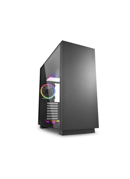 Sharkoon Pure Steel RGB Black PC Case (PURESTEELRGBBK) (SHRPURESTEELRGBBK)