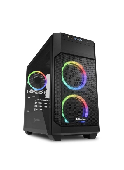 Sharkoon Sharkoon V1000 RGB Midi Tower Μαύρο (V1000RGB) (SHRV1000RGB)