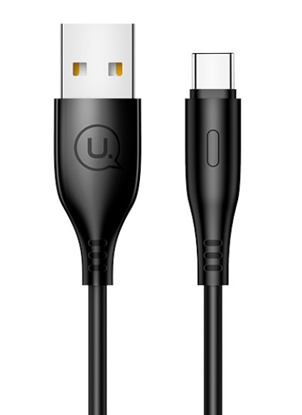 USAMS καλώδιο USB-C σε USB US-SJ267, 10W, 1m, μαύρο