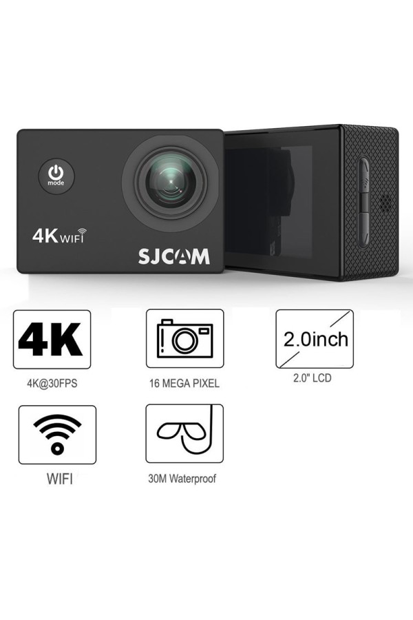 SJCAM Action Cam SJ4000 Air, 4K, 16MP, WiFi, 2