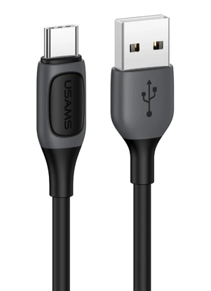 USAMS καλώδιο USB-C σε USB US-SJ596, 15W, 1m, μαύρο