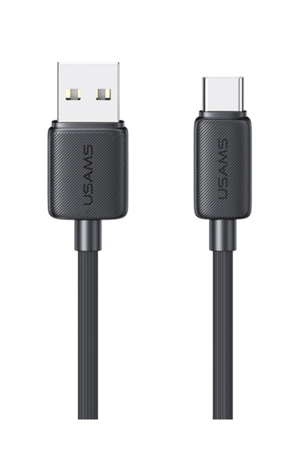 USAMS καλώδιο USB-C σε USB US-SJ688, 15W, 480Mbps, 1m, μαύρο