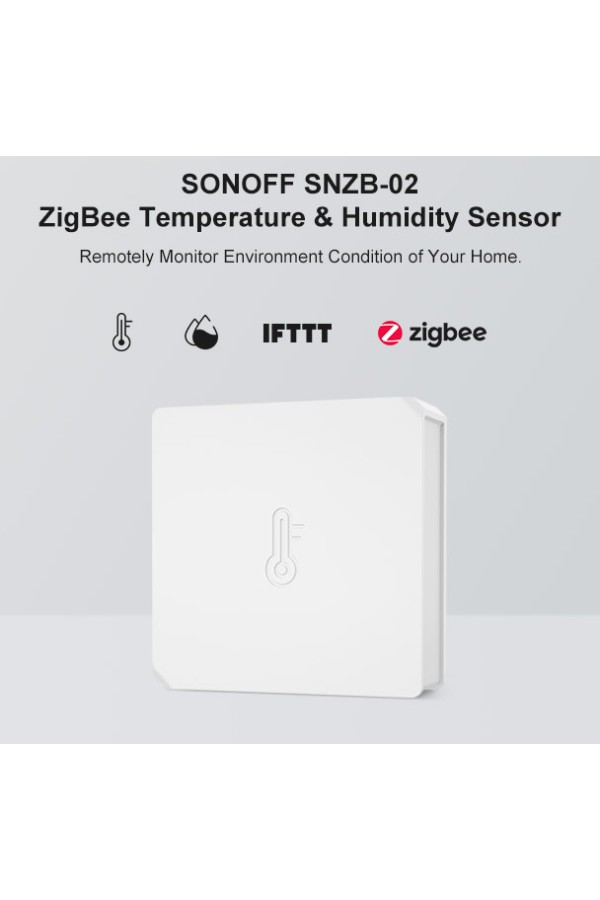 SONOFF smart αισθητήρας θερμοκρασίας & υγρασίας SNZB-02, ZigBee