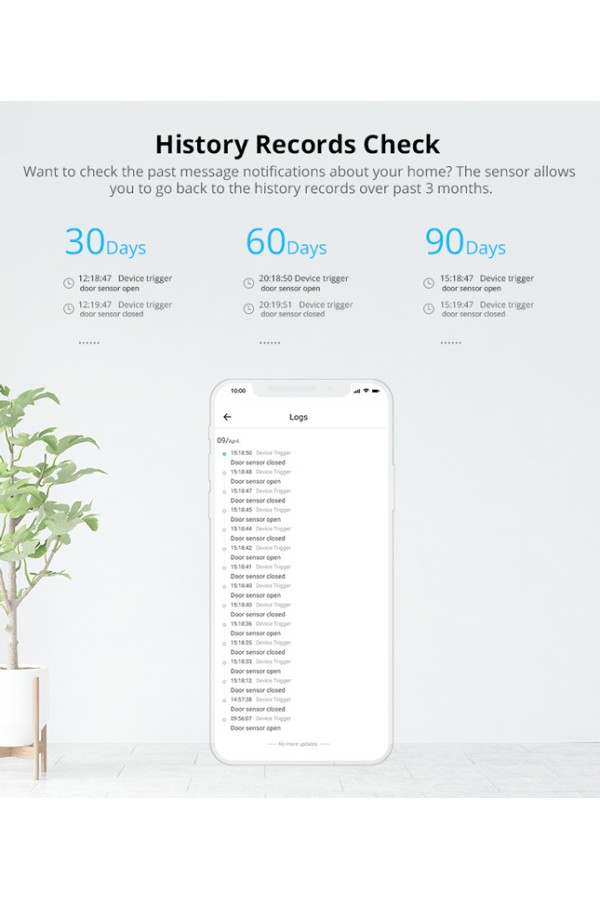 SONOFF smart αισθητήρας πόρτας & παραθύρου SNZB-04, ZigBee