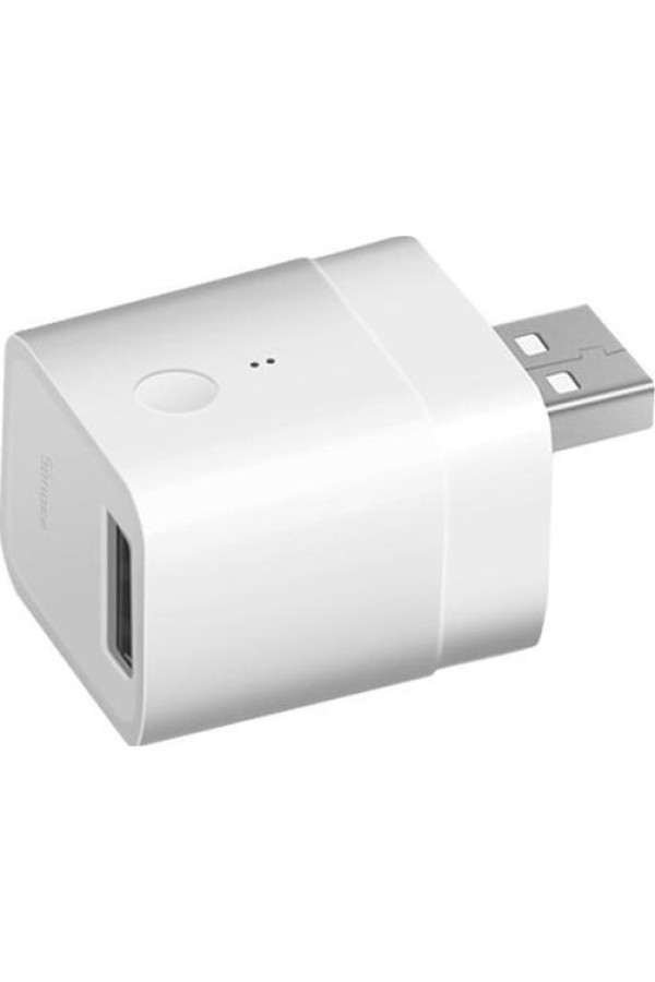 Sonoff MICRO-R2 Smart Ενδιάμεσος Διακόπτης Wi-Fi USB σε Λευκό Χρώμα (M0802010006) (SONM0802010006)