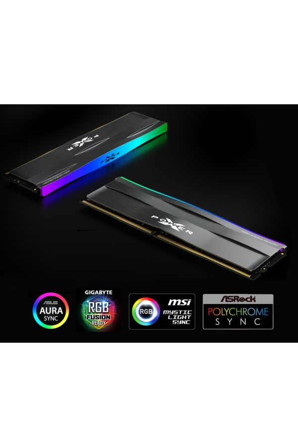 SILICON POWER μνήμη DDR4 UDIMM XPOWER Zenith, 16GB, RGB, 3200MHz, CL16