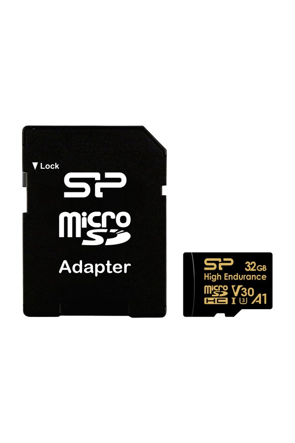 SILICON POWER κάρτα μνήμης microSDHC High Endurance, 32GB, Class 10 UHS-I U3 A1 V30