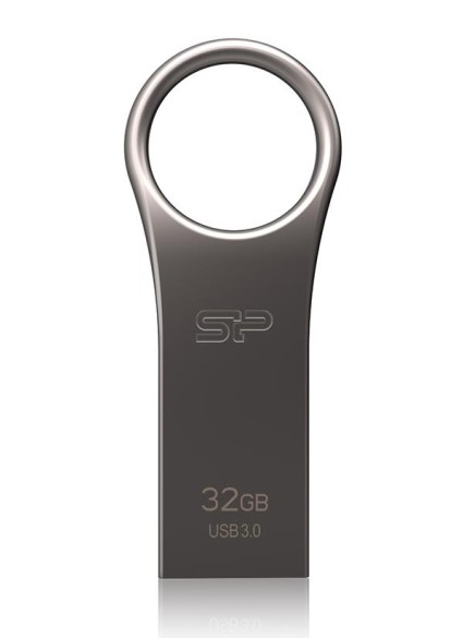 SILICON POWER USB Flash Drive Jewel 80, 32GB, USB 3.2, ασημί