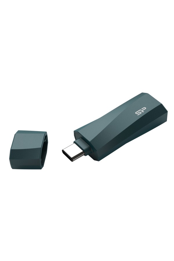 SILICON POWER USB-C Flash Drive Mobile C07, 64GB, USB 3.2, μπλε