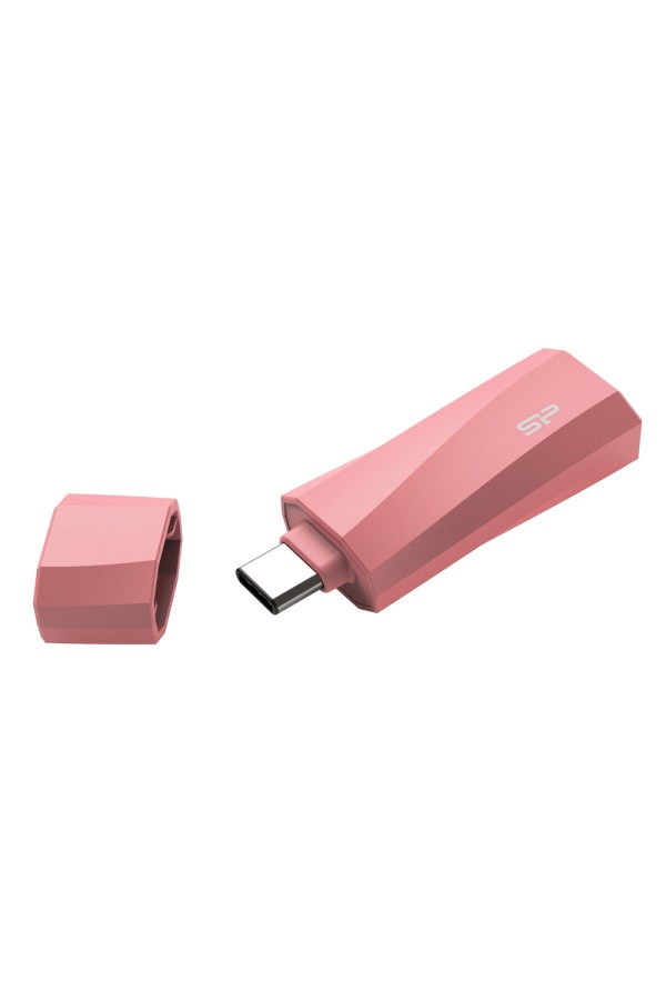 SILICON POWER USB-C Flash Drive Mobile C07, 64GB, USB 3.2, ροζ