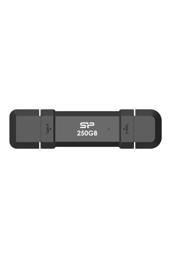 SILICON POWER εξωτερικός SSD Marvel Xtreme DS72, USB-C/USB 3.2, 250GB, μαύρο