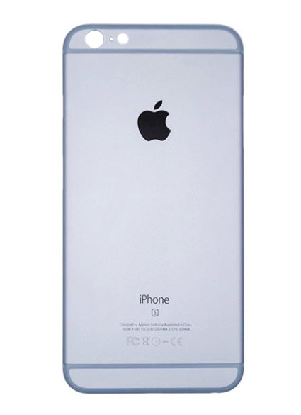 Κάλυμμα μπαταρίας για iPhone 6, ασημί