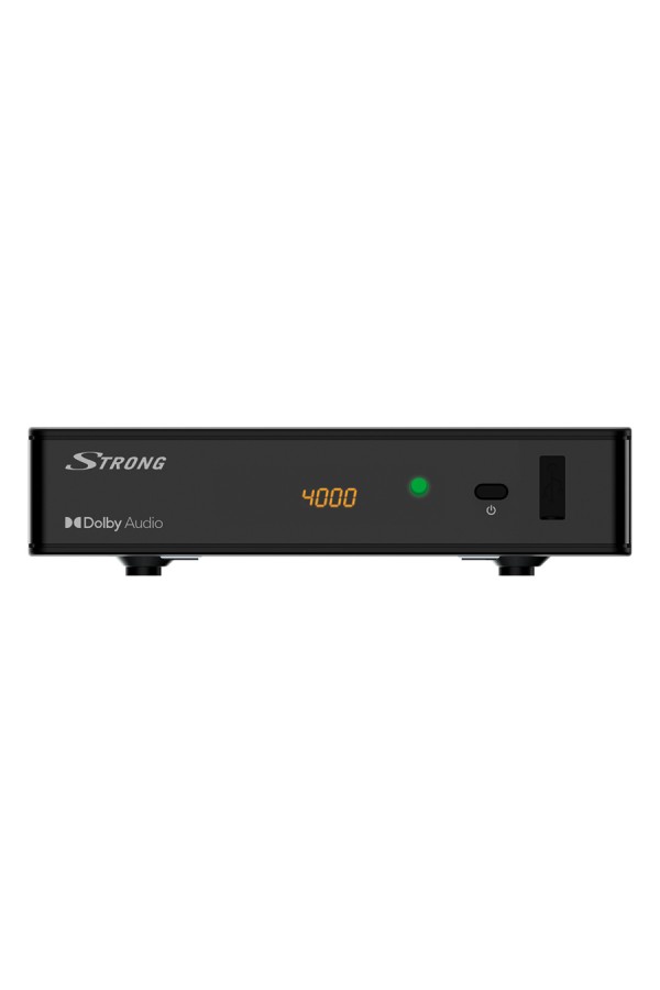STRONG ψηφιακός δέκτης SRT8215 με τηλεχειριστήριο, DVB-T2, HEVC