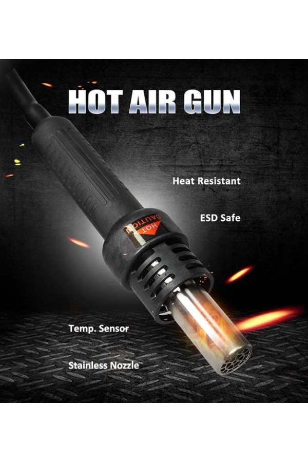 PROSKIT σταθμός συγκόλλησης SS-989B, κολλητήρι/air gun, 700W, 200-480 °C