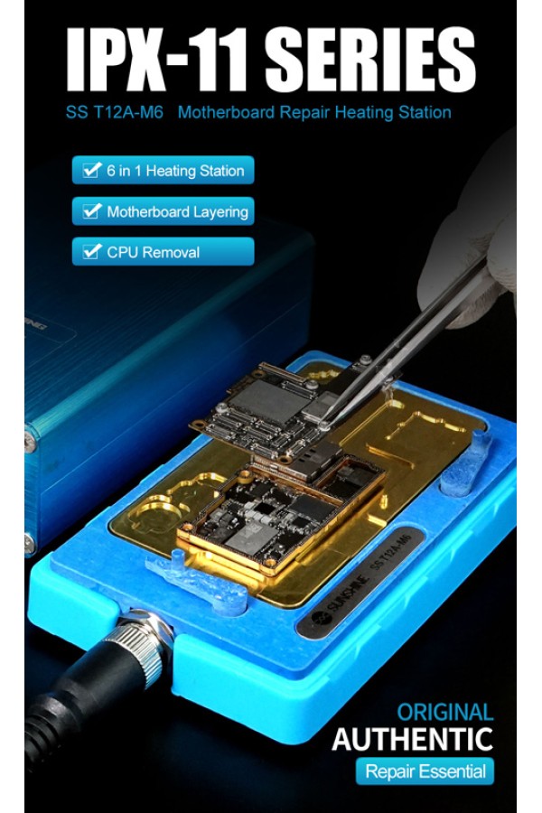SUNSHINE βάση motherboard SS-T12A-M6, iPhone X/11 series, θερμαινόμενη