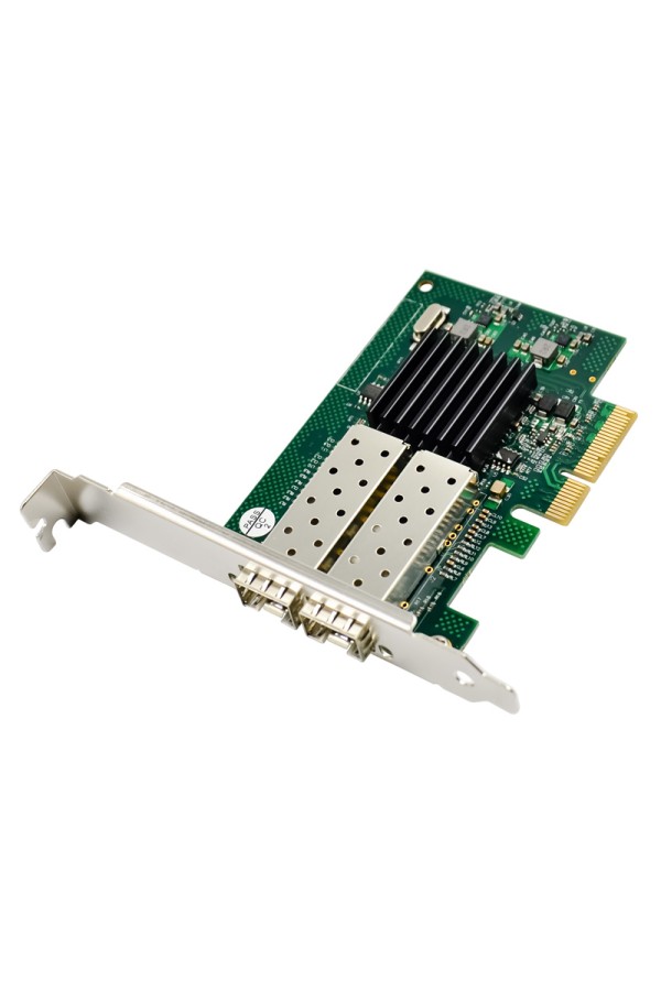 POWERTECH κάρτα επέκτασης PCIe σε Dual SFP ST722, 1000Mbps, JL82576EB