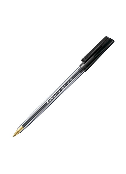 Στυλό Διαρκείας STAEDTLER 430  BALLPOINT M 1.0 mm (Μαύρο) (430 M-9) (STAE43004)