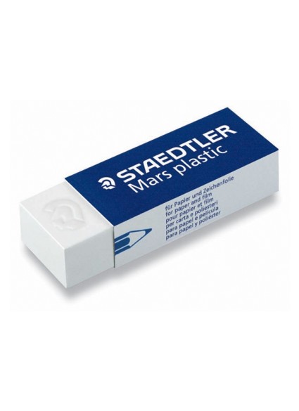 Γόμα STAEDTLER Mars Plastic Λευκή (52650) (STAE52650)
