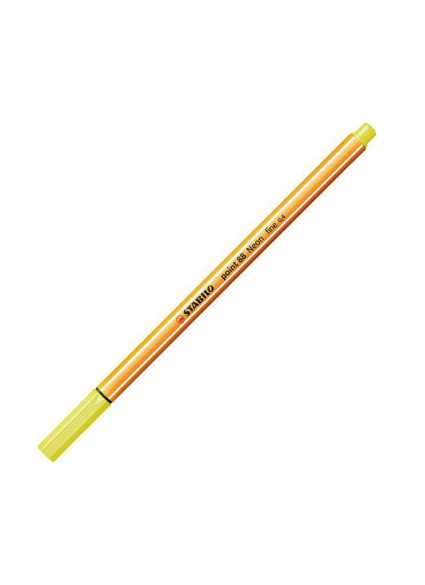 Μαρκαδόρος Σχεδίου STABILO Point 88 0.4 mm (Neon Yellow) (88/024)