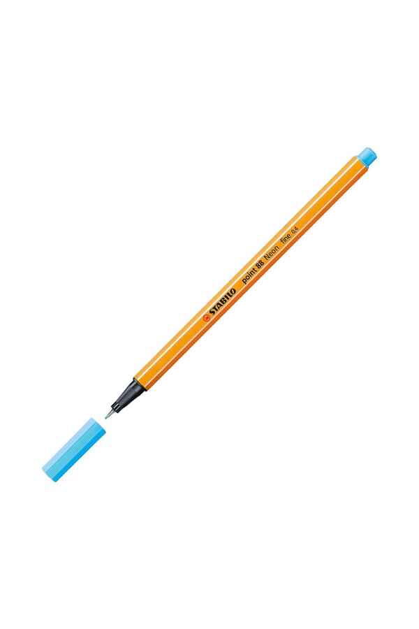 Μαρκαδόρος Σχεδίου STABILO Point 88 0.4 mm (Neon Blue) (88/031)