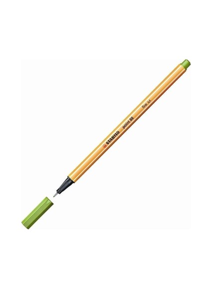 Μαρκαδόρος Σχεδίου STABILO Point 88 0.4 mm (Apple Green) (88/33)