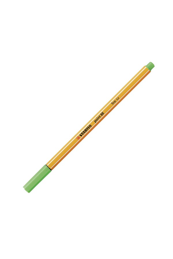 Μαρκαδόρος Σχεδίου STABILO Point 88 No.43 0.4 mm (Leaf Green) (88/43)