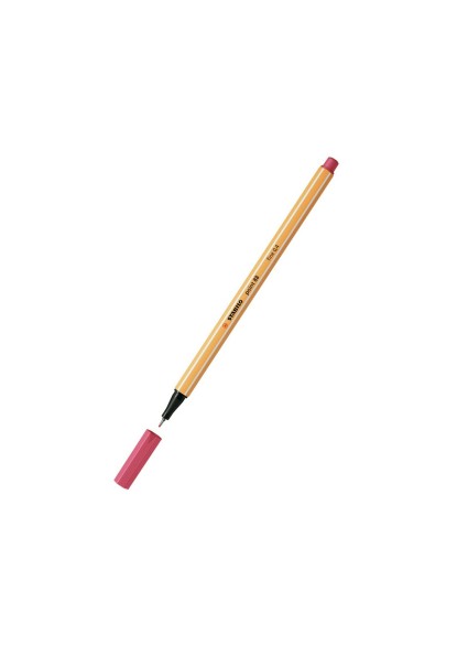 Μαρκαδόρος Σχεδίου STABILO Point 88 0.4 mm (Strawberry Red) (88/49)