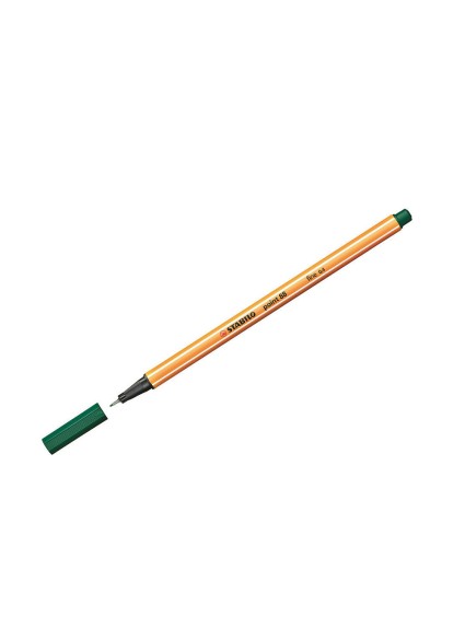 Μαρκαδόρος Σχεδίου STABILO Point 88 0.4 mm (Pine Green) (88/53)