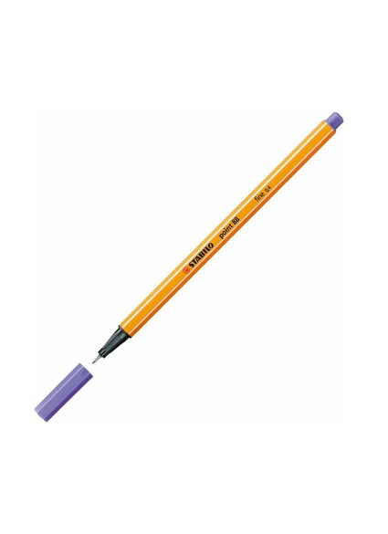 Μαρκαδόρος Σχεδίου STABILO Point 88 0.4 mm (Violet) (88/55)