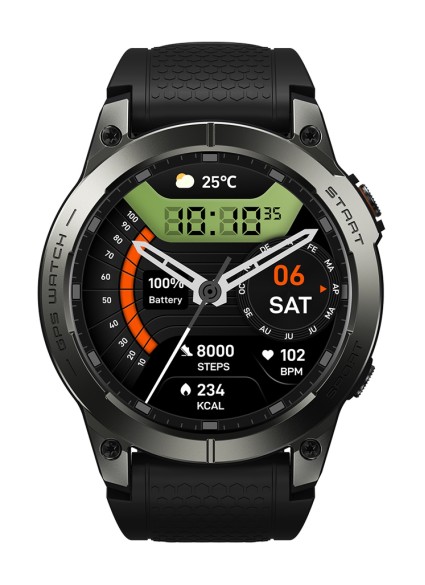 ZEBLAZE smartwatch Stratos 3 Pro, heart rate, 1.43