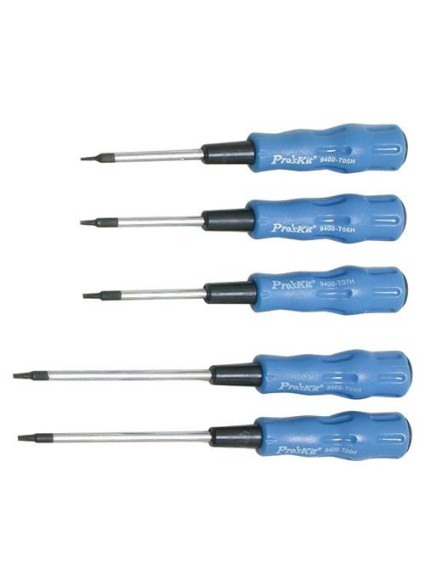 PROSKIT σετ κατσαβιδιών Torx SW-2125H, 5τμχ