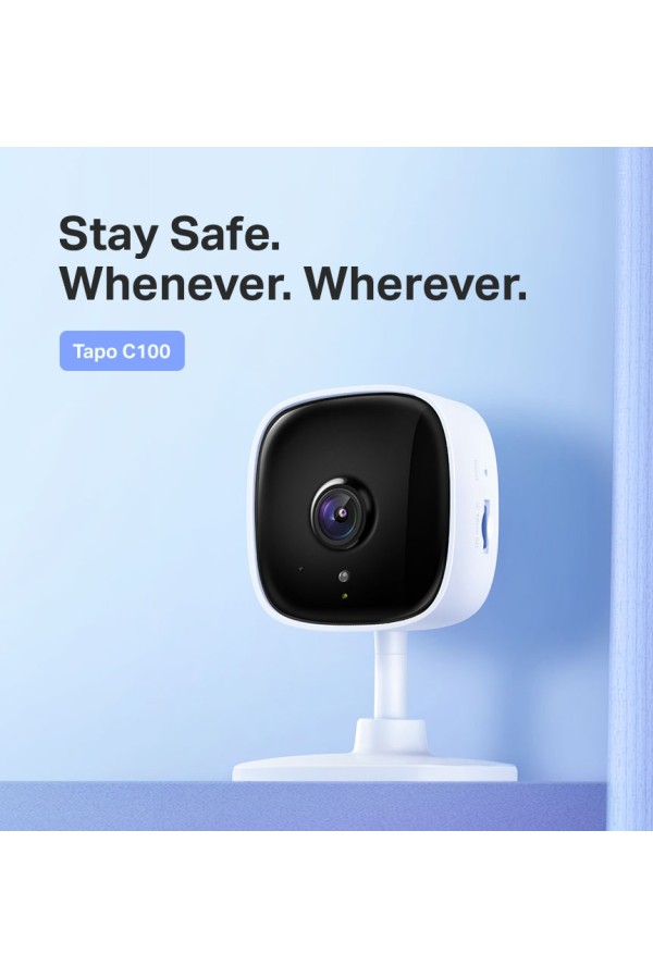 TP-LINK smart camera Tapo-C100 Full HD, Motion Detection, WiFi, Ver. 1.0