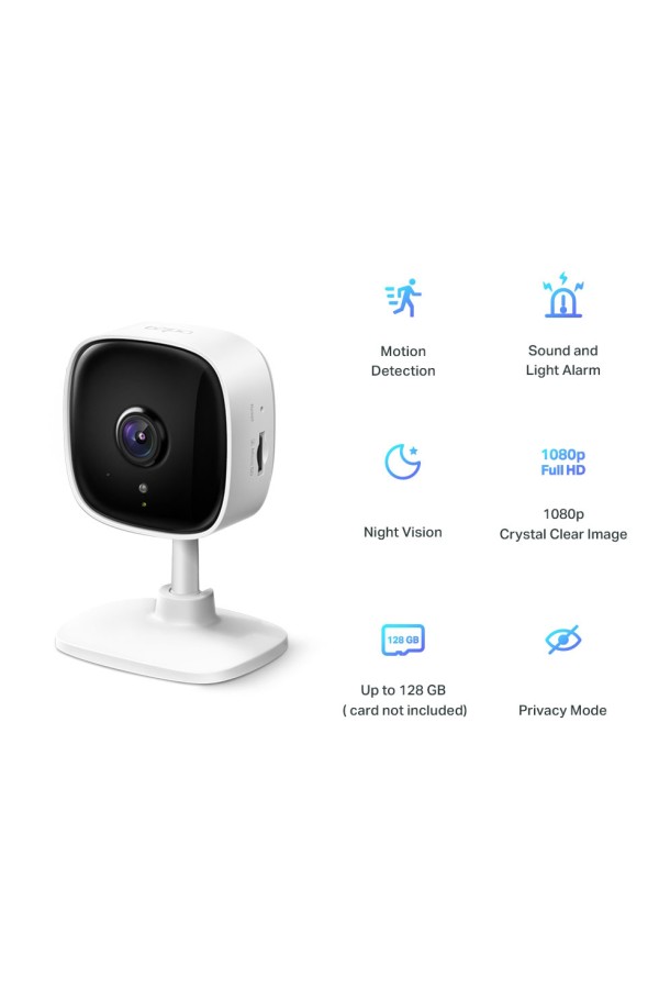 TP-LINK smart camera Tapo-C100 Full HD, Motion Detection, WiFi, Ver. 1.0