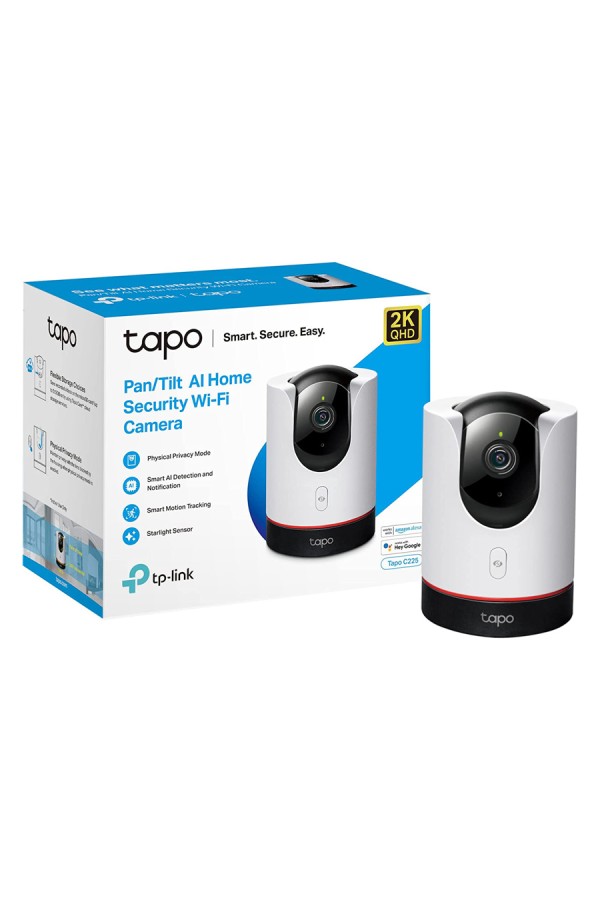 TP-LINK smart camera Tapo-C225, 2K QHD, Pan/Tilt, two-way audio, Ver. 1