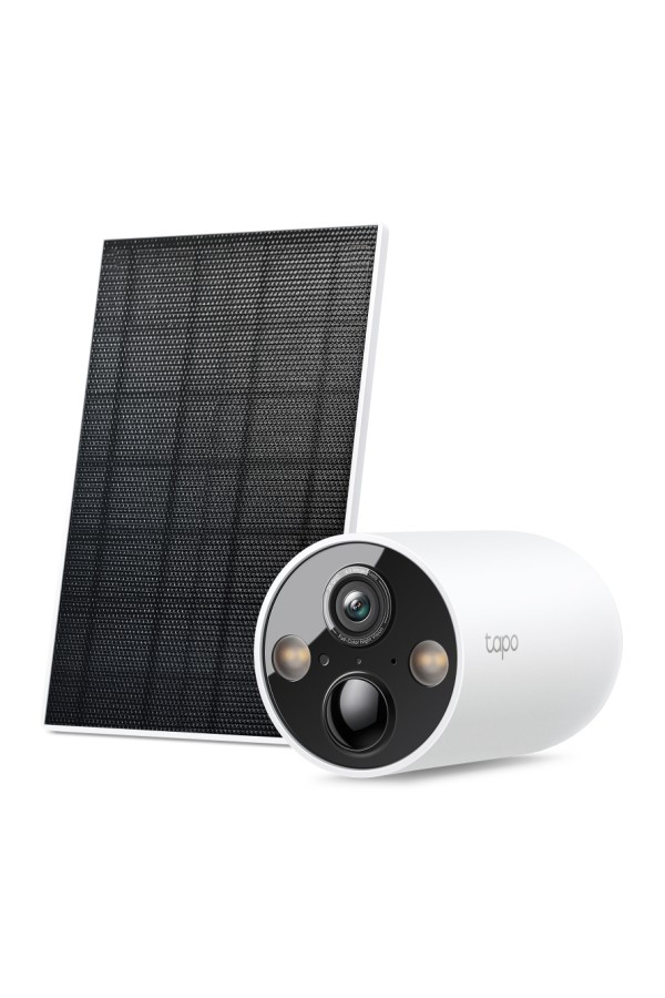 TP-LINK smart ηλιακή κάμερα Tapo C425 KIT, 2K, Wi-Fi, IP66, V.1.20