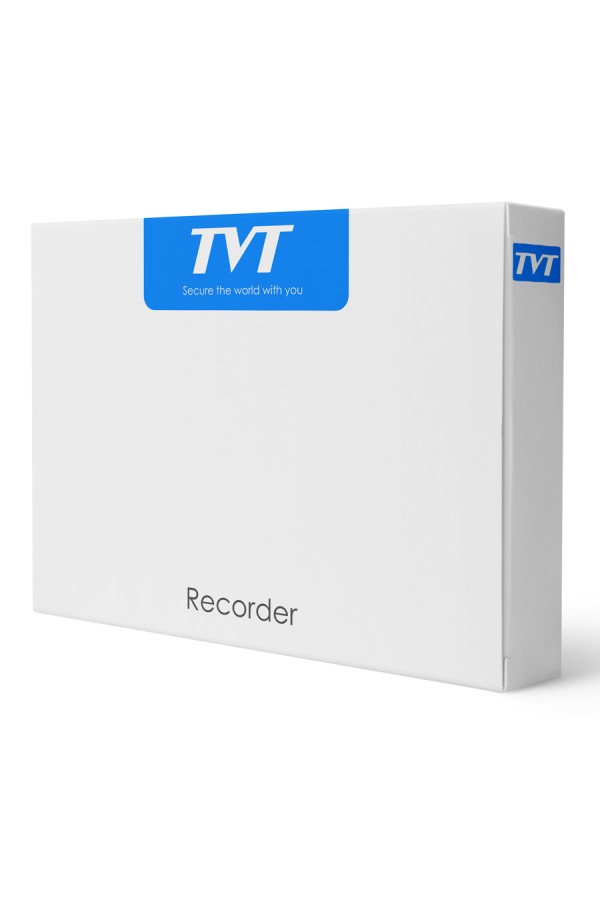 TVT NVR καταγραφικό TD-3104B1-4P, H.265, 4 κανάλια PoE