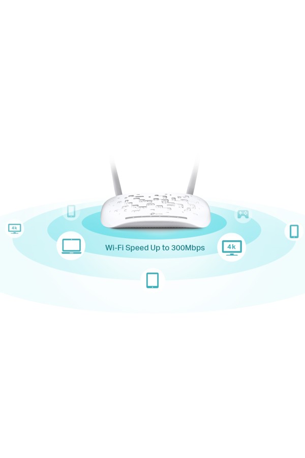 TP-LINK Wireless N Modem Router TD-W9970, 300Mbps, VDSL/ADSL, Ver. 4.0