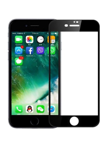 POWERTECH Tempered Glass 5D Full Glue TGC-0233 για iPhone 7 Plus, μαύρο