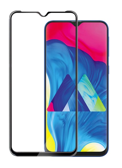 POWERTECH Tempered Glass 5D Full Glue για Samsung A10/A10s 2019, μαύρο