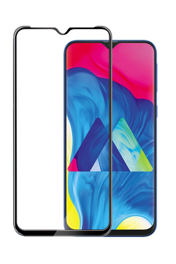 POWERTECH Tempered Glass 5D Full Glue για Samsung A10/A10s 2019, μαύρο