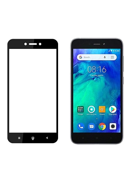 POWERTECH Tempered Glass 5D Full Glue για Xiaomi Redmi Go, Black