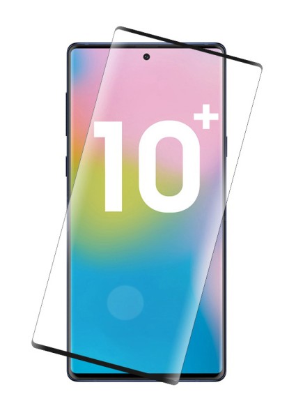 POWERTECH Tempered Glass 3D για Samsung Note 10 Plus, half glue