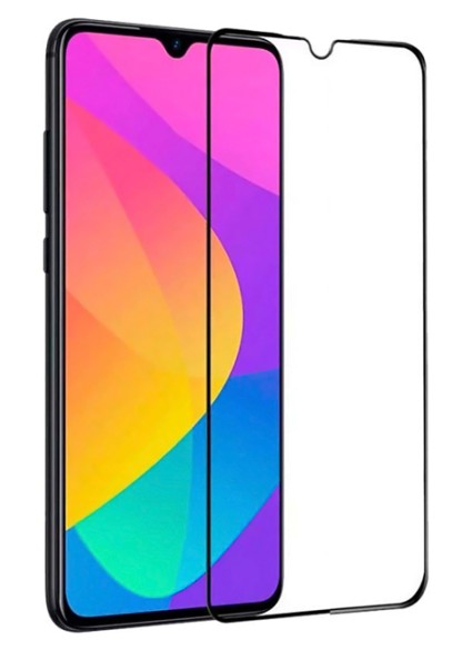 POWERTECH Tempered Glass 5D, full glue, για Xiaomi Redmi 9/9A, μαύρο