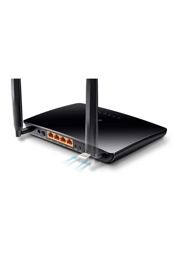 TP-LINK Wireless N Router TL-MR6400, 4G LTE, Wi-Fi 300Mbps, Ver. 4.0