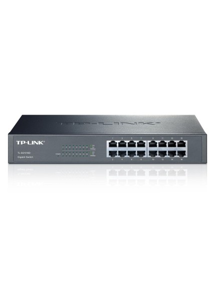 TP-LINK Desktop/Rackmount Switch TL-SG10016D 16 Θυρών, Ver. 8.0