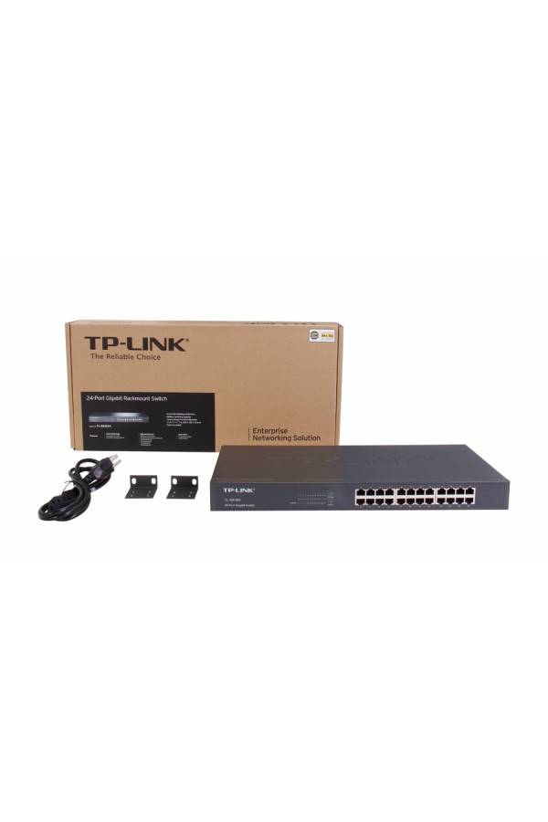 TP-LINK Gigabit Rackmount Switch TL-SG1024 24-Port, Ver. 12.0