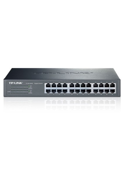 TP-LINK Desktop/Rackmount Switch TL-SG1024D 24 Θυρών, Ver. 9.0