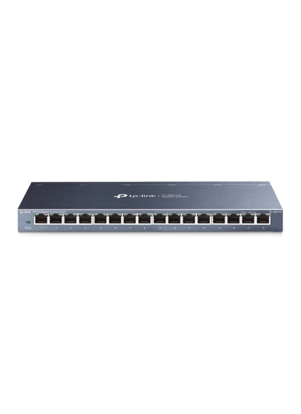 TP-LINK desktop switch TL-SG116, 16-Port, 10/100/1000Mbps, Ver. 1.0