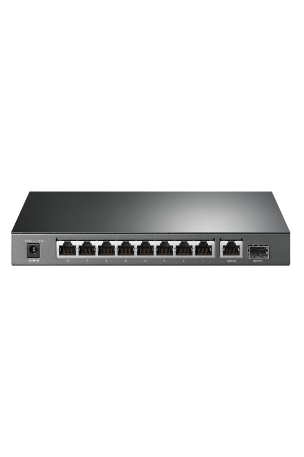 TP-LINK desktop switch TL-SG1210P, 10-Port Gigabit, 8x PoE+, Ver. 3.0