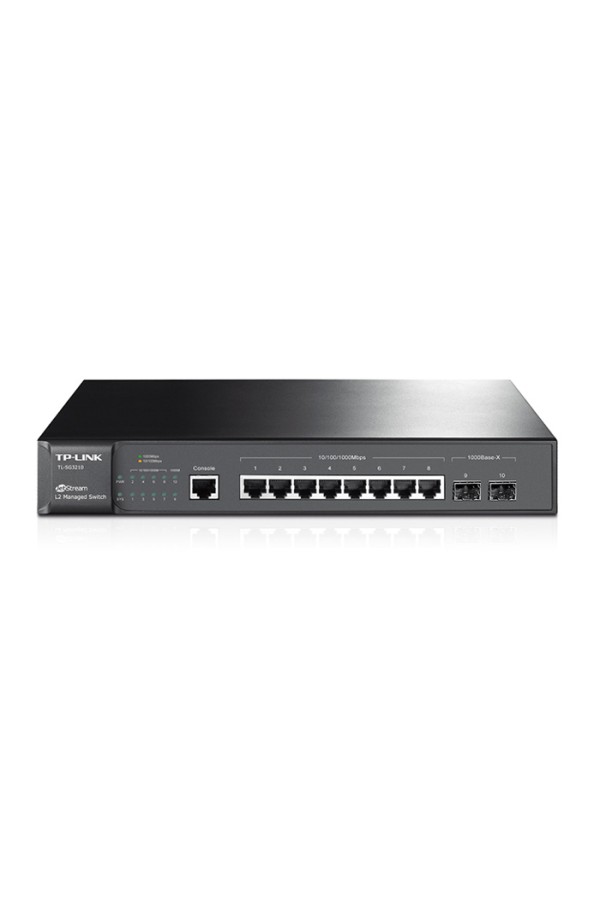 TP-LINK JetStream L2+ managed switch TL-SG3210, 8-Port Gigabit, Ver. 3.0